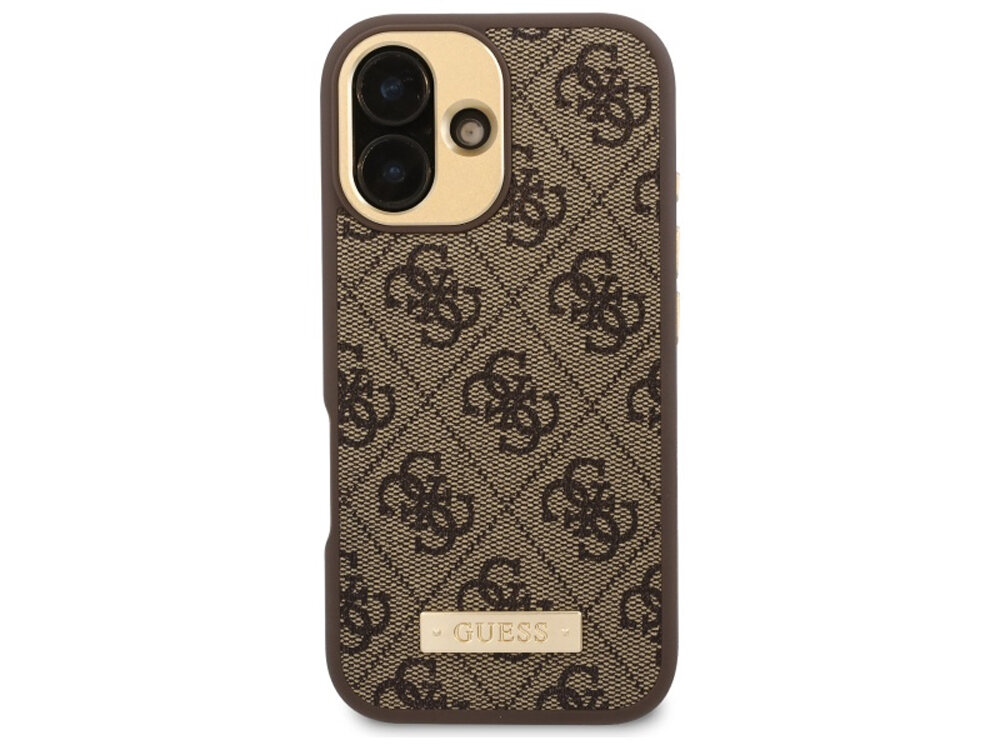 Etui Guess 4G Logo Plate MagSafe
                krawędzie ochrona wygląd elementy magsafe ładowanie