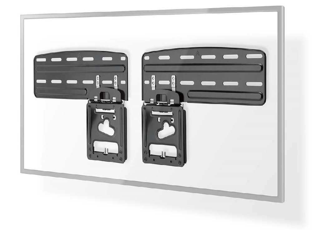 Uchwyt NEDIS do TV 43-85 cali TVWM5065BK - Szybka i łatwa instalacja, uchwyt pod skosem przymocowany do tv