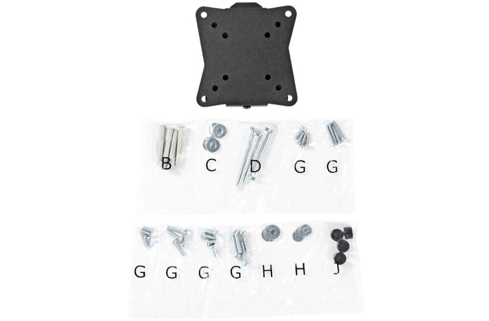 Uchwyt NEDIS do TV 13-27 cali TVWM1010BK - zestaw