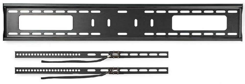 Uchwyt NEDIS do TV 60-100 cali TVWM2070BK - Łatwa instalacja, uchwyt w częściach na wprost