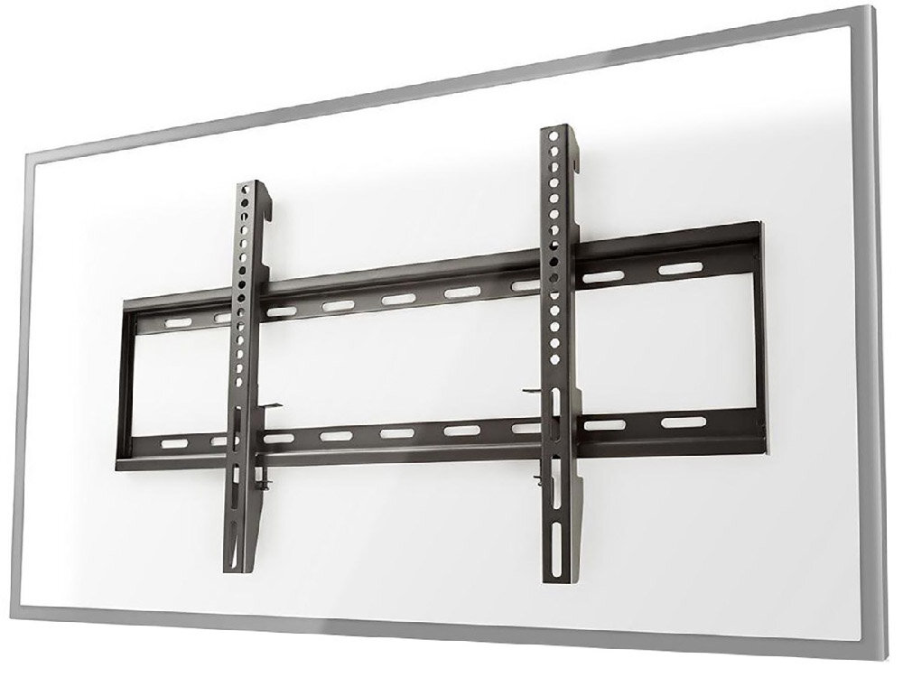 Uchwyt NEDIS do TV 42-70 cali TVWM2050BK - Stabilny montaż, uchwyt przymocowany do ramki telewizora pod skosem