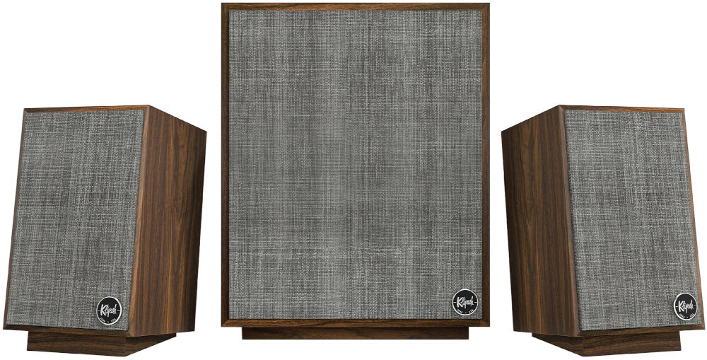 Aktywne kolumny podstawkowe z subwooferem KLIPSCH HERITAGE PROMEDIA 2.1 - Łatwa konfiguracja i obsługa
