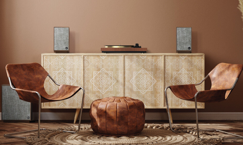 Aktywne kolumny podstawkowe z subwooferem KLIPSCH HERITAGE PROMEDIA 2.1 - Potężny dźwięk i klasyczny styl