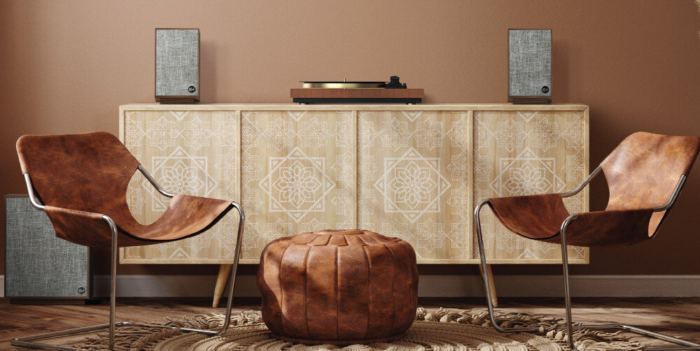 Aktywne kolumny podstawkowe z subwooferem KLIPSCH HERITAGE PROMEDIA 2.1 - Kompaktowa forma