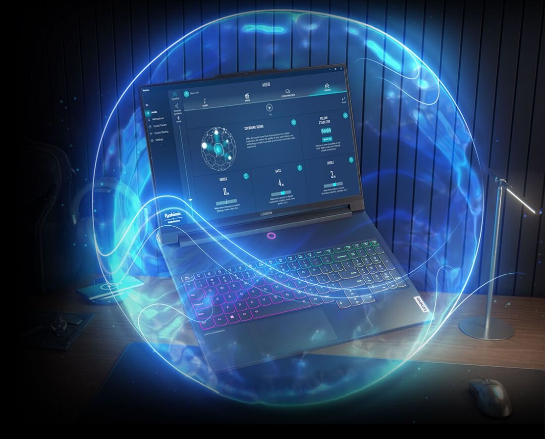 Laptop LENOVO Legion 9 - Nahimic Audio by SteelSeries  