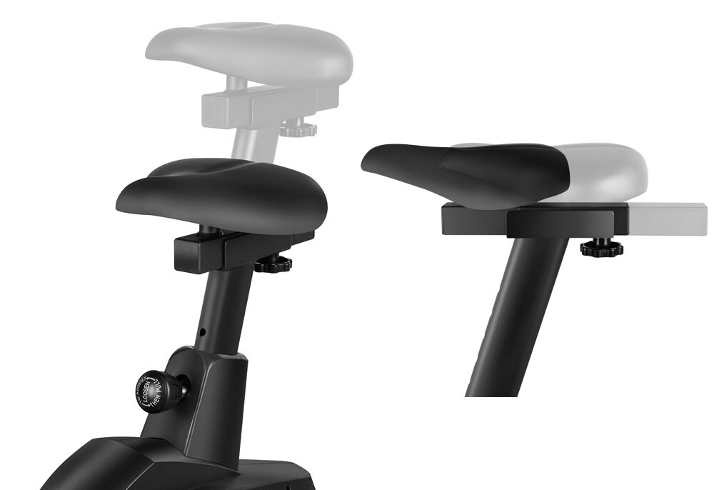 Rower magnetyczny SPOKEY Ares regulacja siodelka wysokosc w zakresie od 70 do 100 cm w poziomie ergonomiczne zaprojektowane