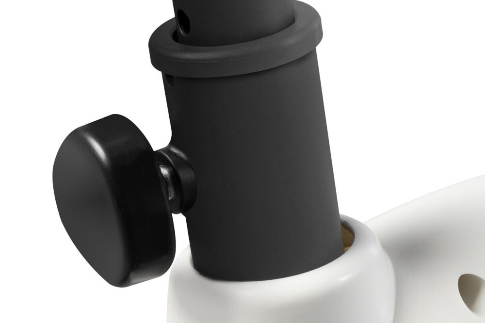 Rower mechaniczny SPOKEY Aron Biały ustawienie siodelka regulacja pionowa w zakresie do 60 do 80 cm