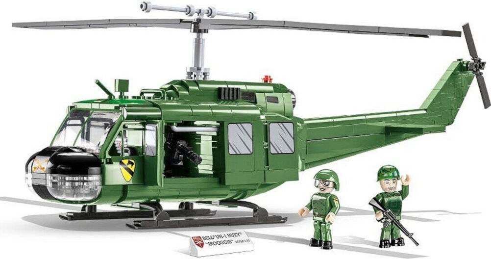 Klocki plastikowe COBI Historical Collection Vietnam War Bell UH-1 Huey Iroquois COBI-2423