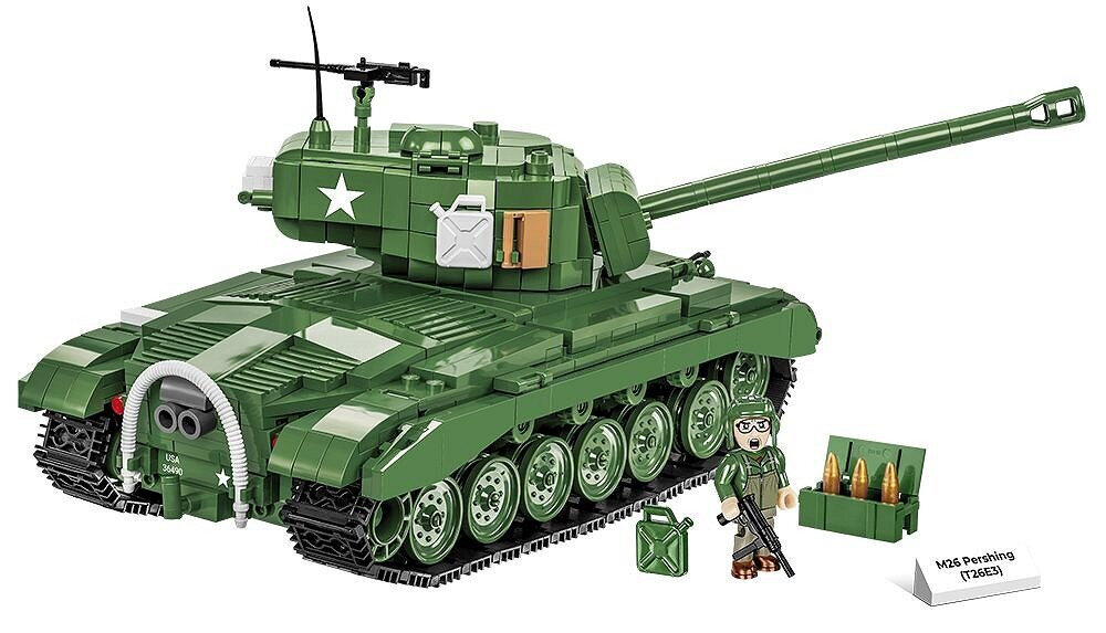 Klocki plastikowe COBI Historical Collection World War II M26 Pershing T26E3 COBI-2564