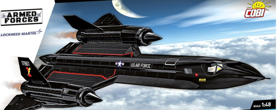 Klocki plastikowe COBI Armed Forces Lockheed SR-71 COBI-5891
