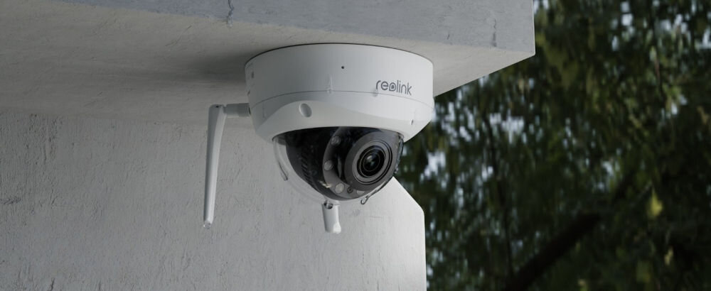 Kamera REOLINK W437 - Odporna na każdą pogodę, kamera przymocowana do sufitu pomieszczenia