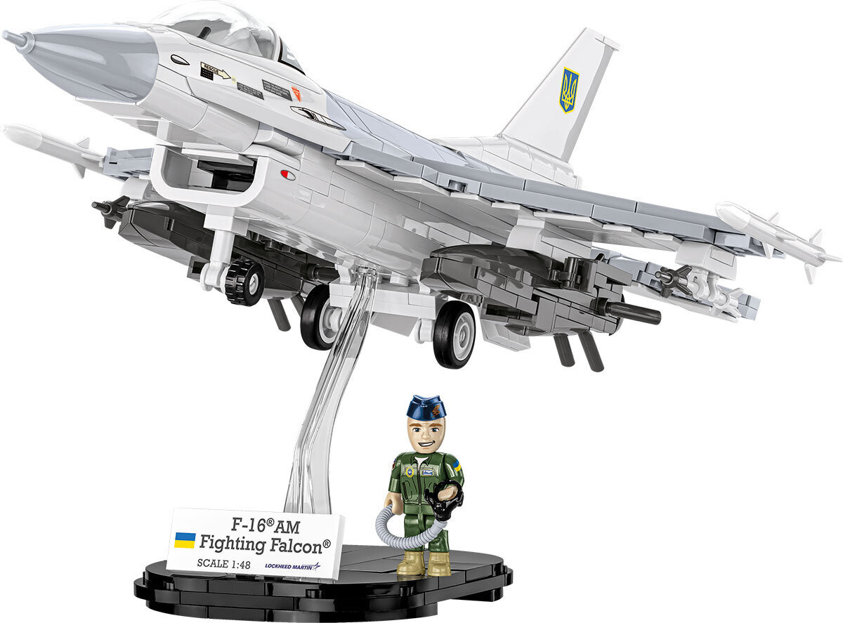 Klocki plastikowe COBI Armed Forces F-16AM Fighting Falcon COBI-5893 - Klocki plastikowe