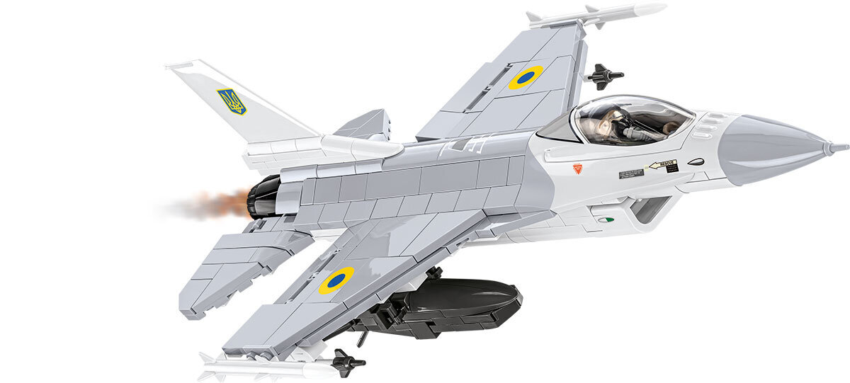 Klocki plastikowe COBI Armed Forces F-16AM Fighting Falcon COBI-5893 - Wysoka jakość