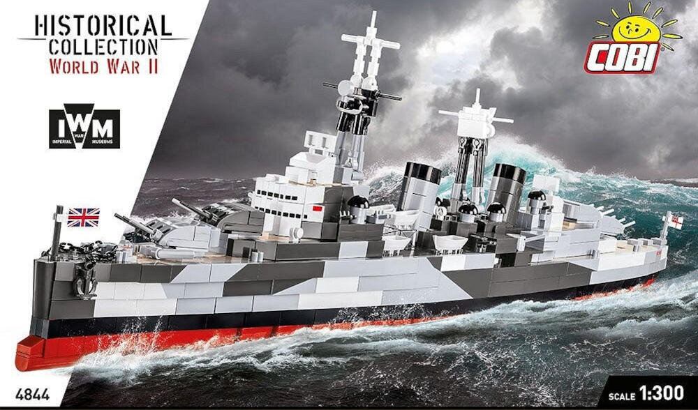 Klocki plastikowe COBI Historical Collection World War II HMS Belfast COBI-4844