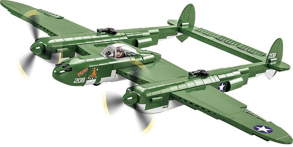Klocki plastikowe COBI Historical Collection World War II Lockheed P-38 H Lightning COBI-5726