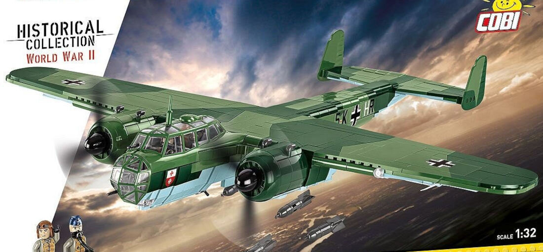 Klocki plastikowe COBI Historical Collection World War II Dornier Do 17Z-2 COBI-5754