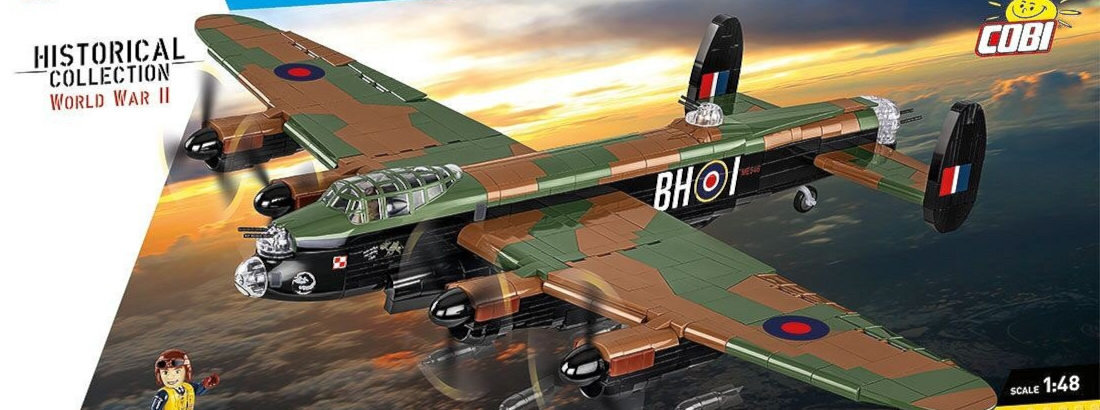 Klocki plastikowe COBI Historical Collection World War II Avro Lancaster B COBI-5759