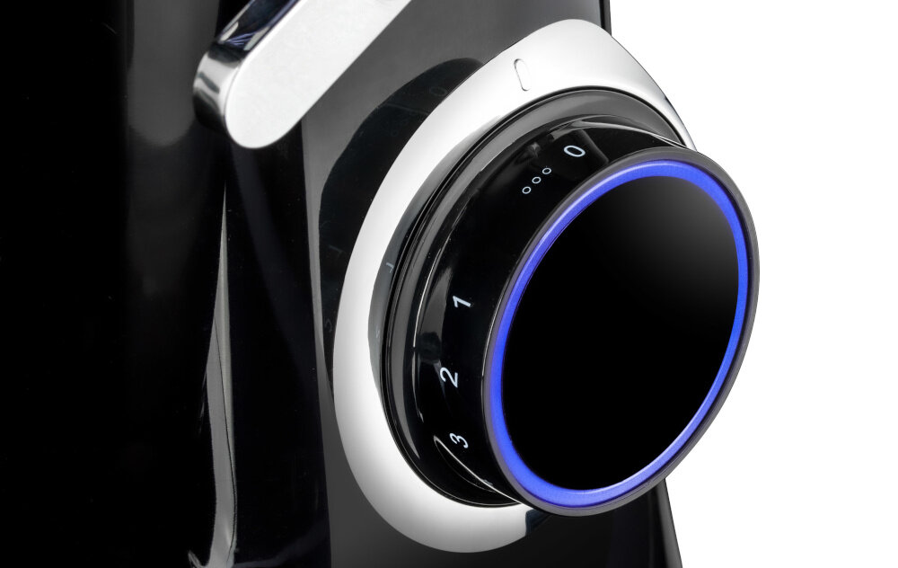 Robot planetarny GERITZ RTX2500 Czarny 10 Poziomów Prędkości Tryb PULSE kontrola pokrętło podświetlenie LED