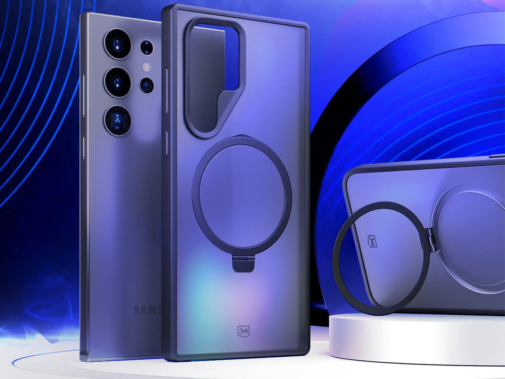 Etui 3mk Smoke Case Mag&Stand obiektywy krawedzie wykonanie wytrzymalosc