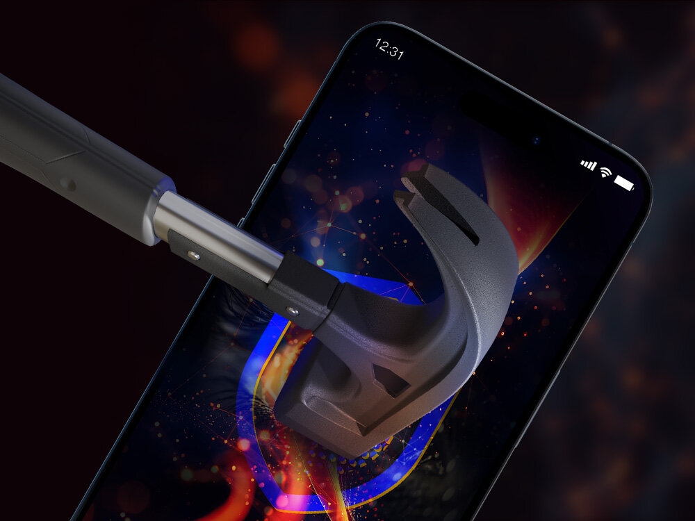 SZKŁO HARTOWANE 3MK EYE CARE PROTECTOR Technologia kropek kwantowych ochrona wzroku specjalistyczna folia pochłanianie światła diody LED kolor niebieski czerwony