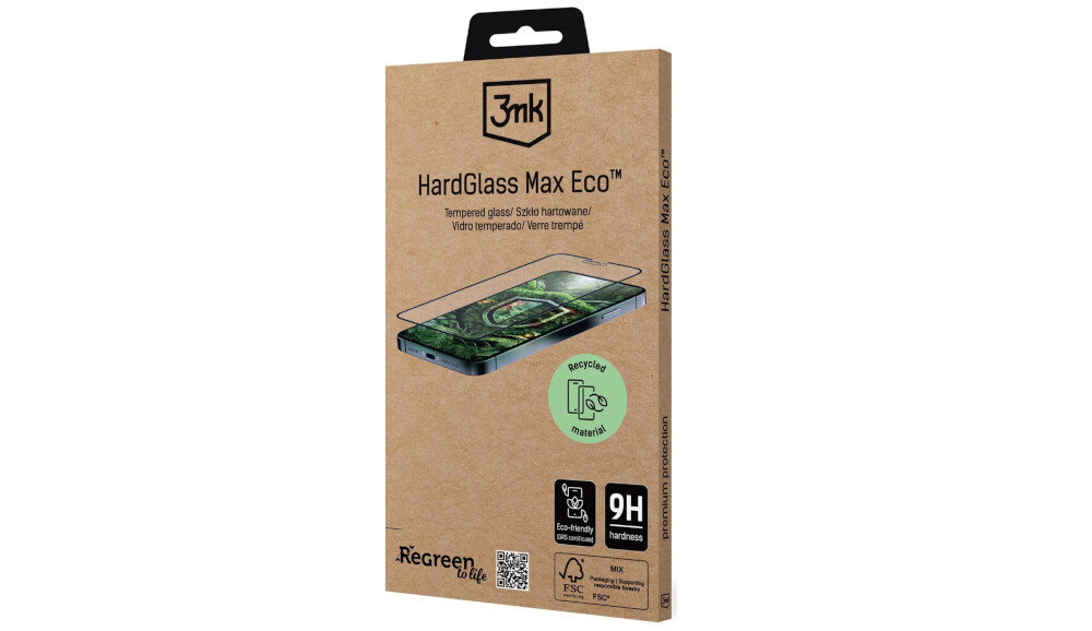 SZKŁO HARTOWANE 3MK HARDGLASS MAX ECO opakowanie