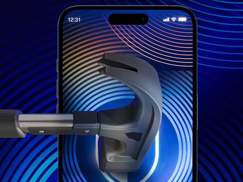 Szkło hartowane 3mk Hardglass Matt Max Privacy odciski palcow redukcja 