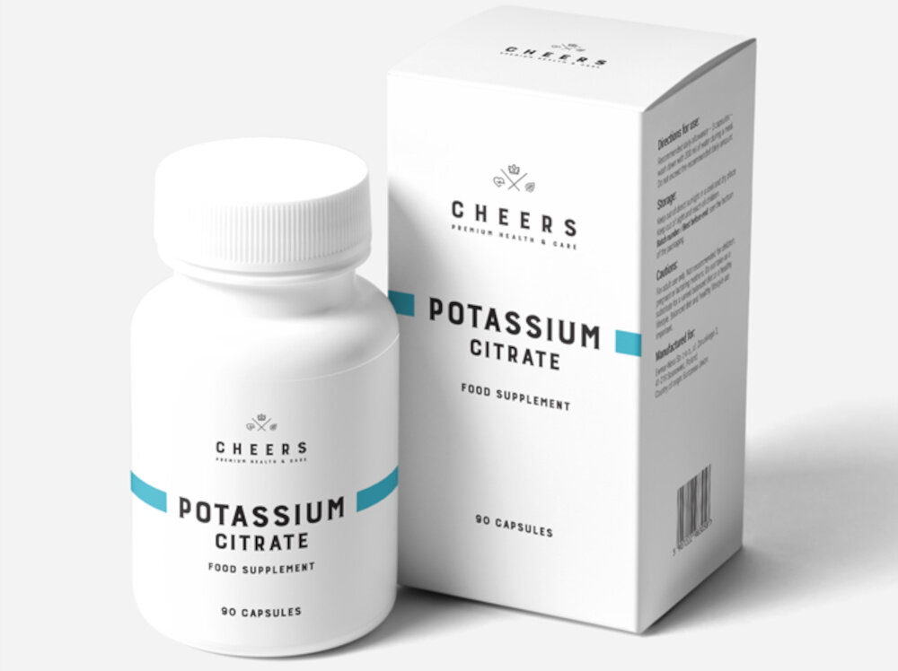 Potas CHEERS 90 kapsułek zestaw