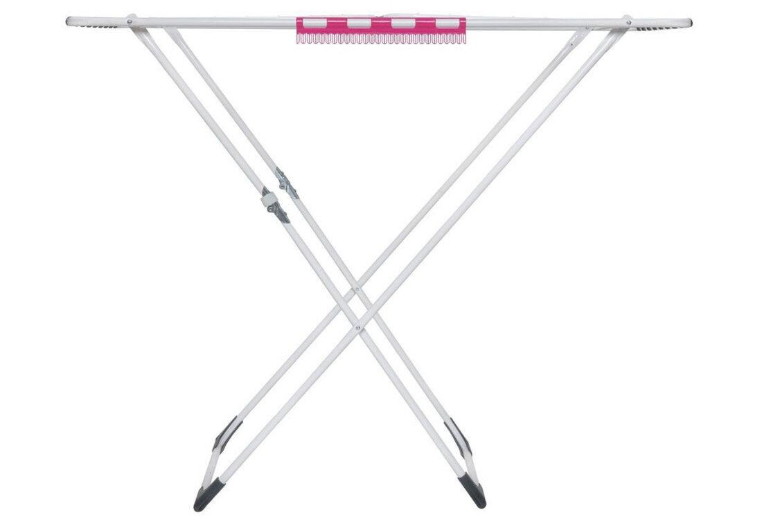 Suszarka na pranie VELKEA H201 Biały Wytrzymała konstrukcja wykonanie wysoka jakość stal Antypoślizgowe nakładki