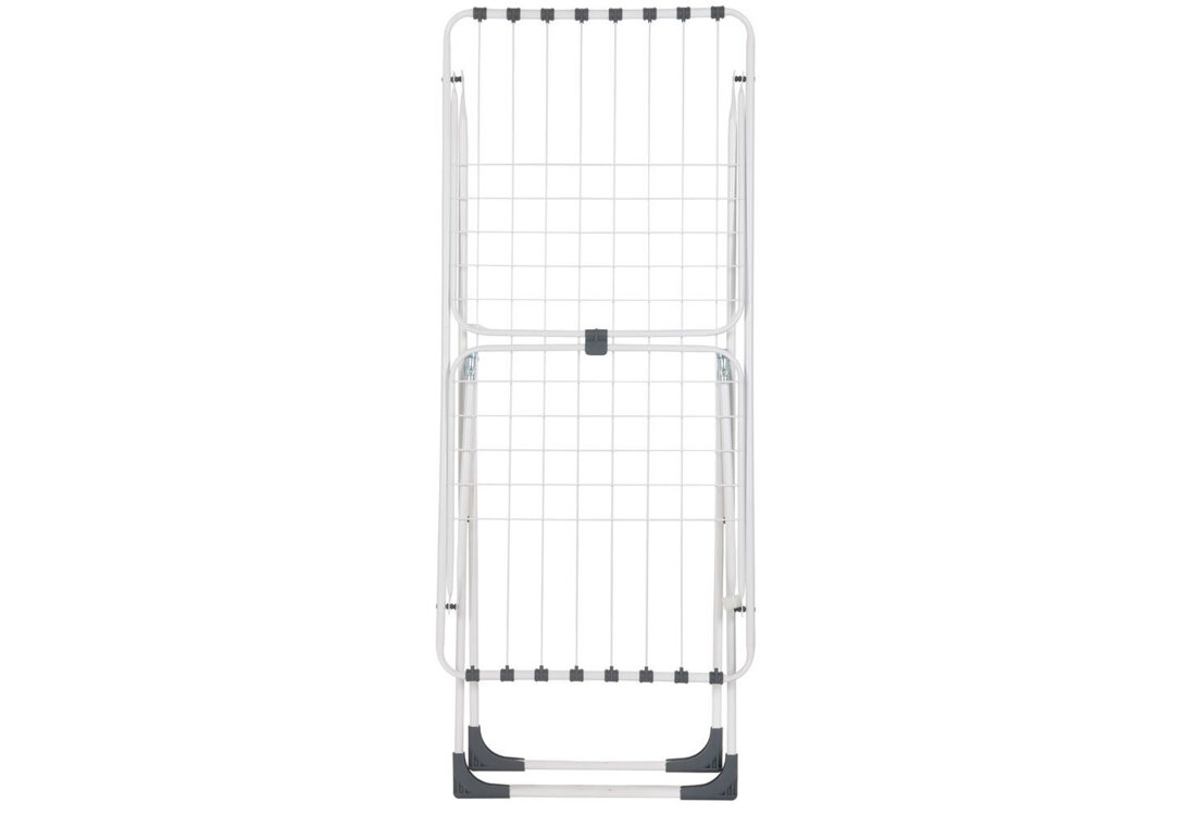 Suszarka na pranie VELKEA H201 Biały Łatwość obsługi mechanizm rozkładania nóg blokada przenoszenie wygodne przechowywanie