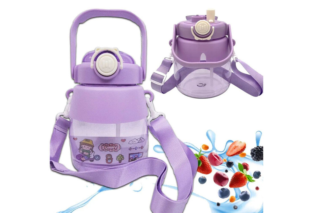 Butelka EXTRALINK EX.37568 Beżowy  Materiał przyjazny zdrowiu Solidny materiał PPE bezpieczny dla najmłodszych wspiera zdrowe nawyki i nie wpływa negatywnie