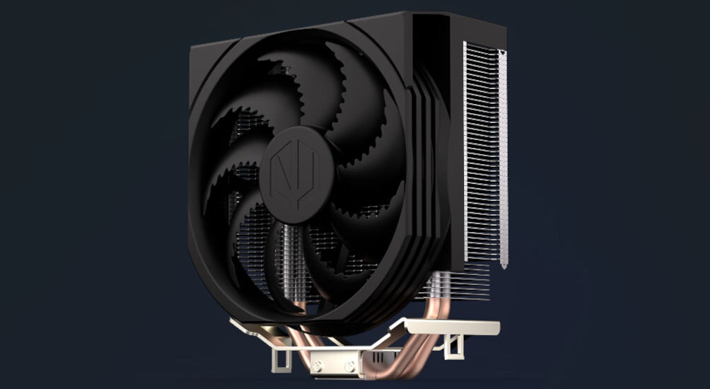 KOMPUTER MAD DOG ENDORFY200AIR-A01DB16 R5-5500 16GB 1TB RX6600 DOS ciche działanie 120 mm wentylator Fluctus regulacja obrotów PWM preaplikowana pasta termoprzewodząca Pactum PT-3