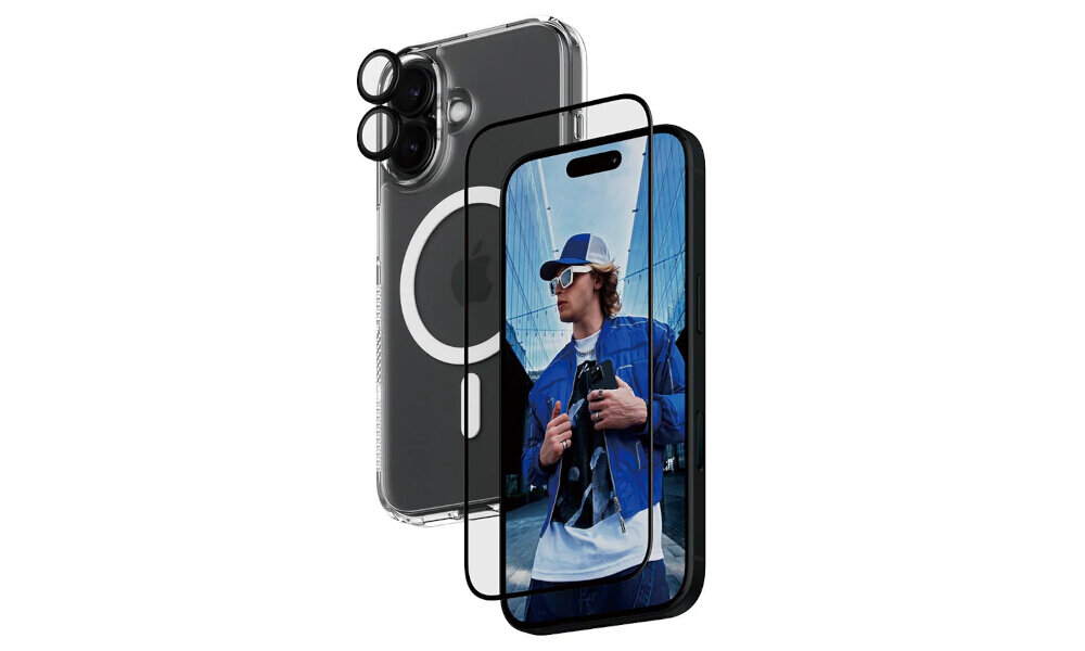 PanzerGlass 3-in-1 Protection Bundle HardCase szkło Hoops ochrona telefonu z recyklingu