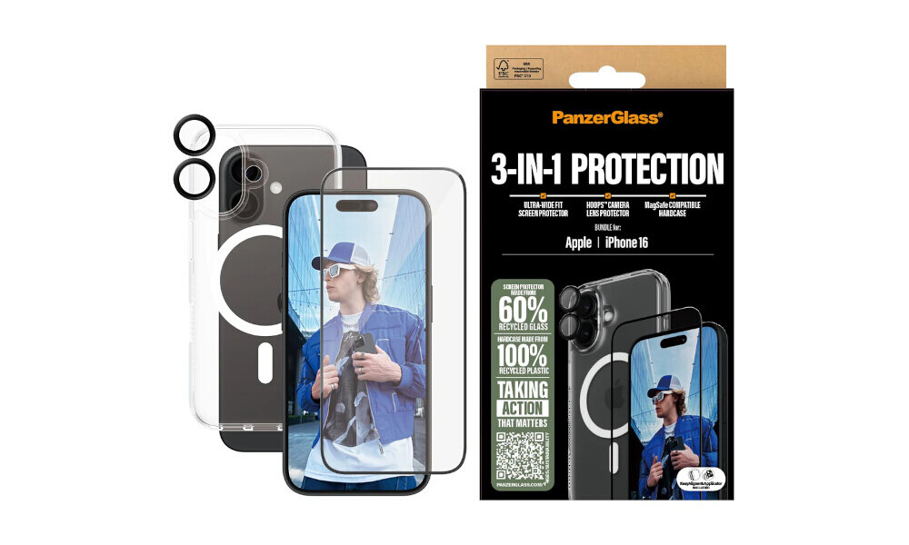PanzerGlass HardCase Ultra-Wide Fit Hoops ochrona ekranu obiektywu i plecków