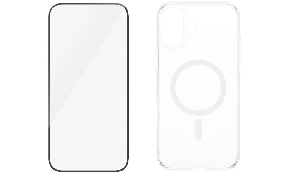 PanzerGlass 3w1 zestaw ekologiczne materiały recykling FSC ochrona obiektywu i ekranu