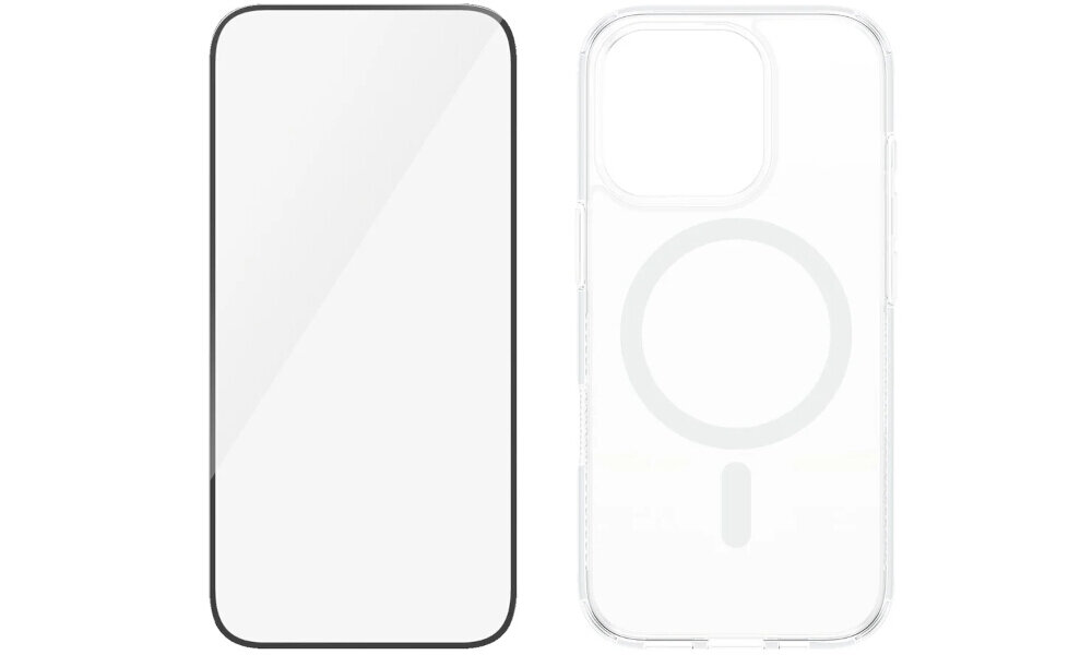 PanzerGlass 3w1 zestaw ekologiczne materiały recykling FSC ochrona obiektywu i ekranu