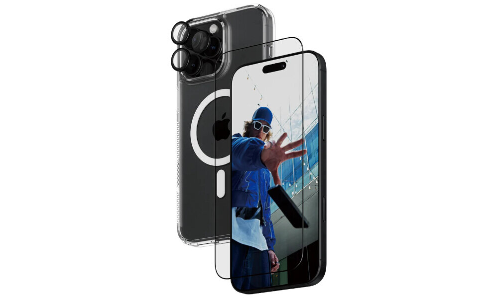 PanzerGlass 3-in-1 Protection Bundle HardCase szkło Hoops ochrona telefonu z recyklingu