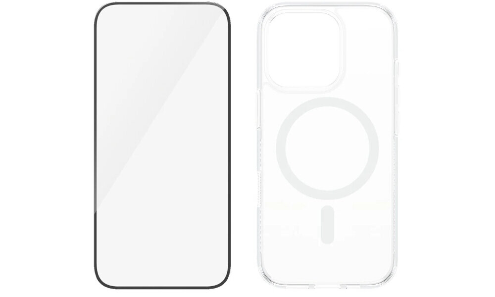 PanzerGlass 3w1 zestaw ekologiczne materiały recykling FSC ochrona obiektywu i ekranu