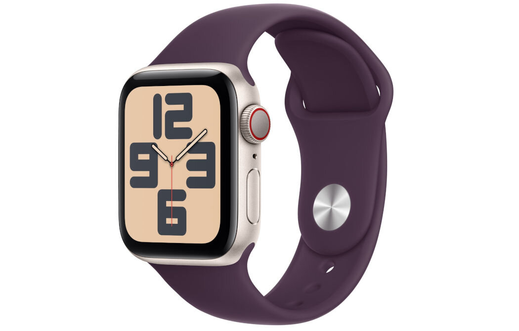 Pasek do Apple Watch (38/40/41mm) M/L Dojrzała śliwka