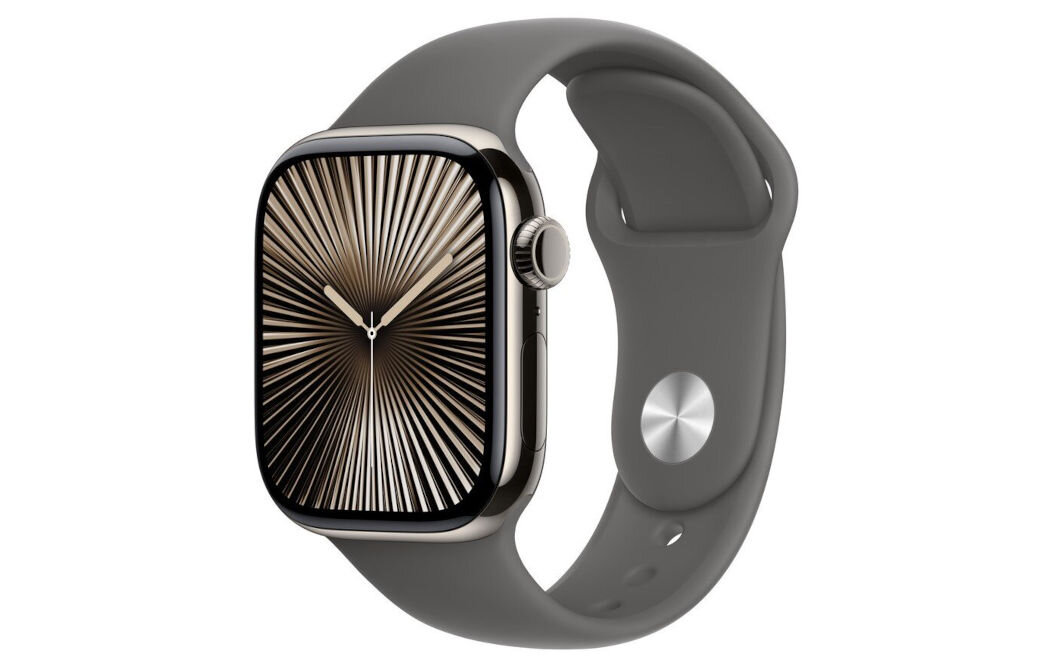 Pasek do Apple Watch (38/40/41) S/M Górska szarość