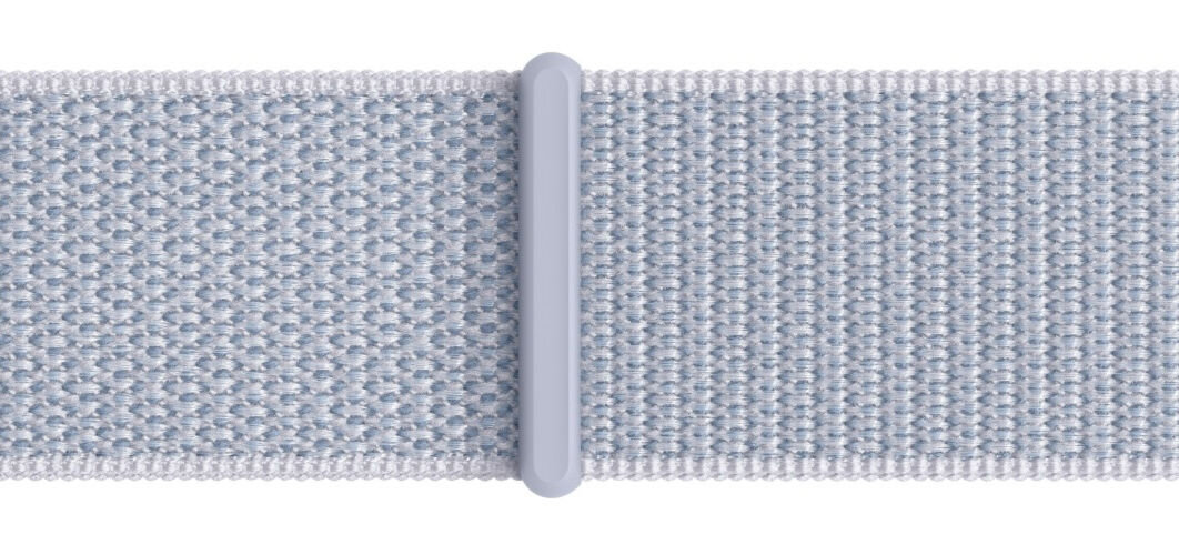 Pasek do Apple Watch (44/45/46/49mm) Błękitny obłok neutralna węglowo przyjazny wybór dla osób dbających o środowisko odnawialne źródła energii dostarczona bez transportu lotniczego