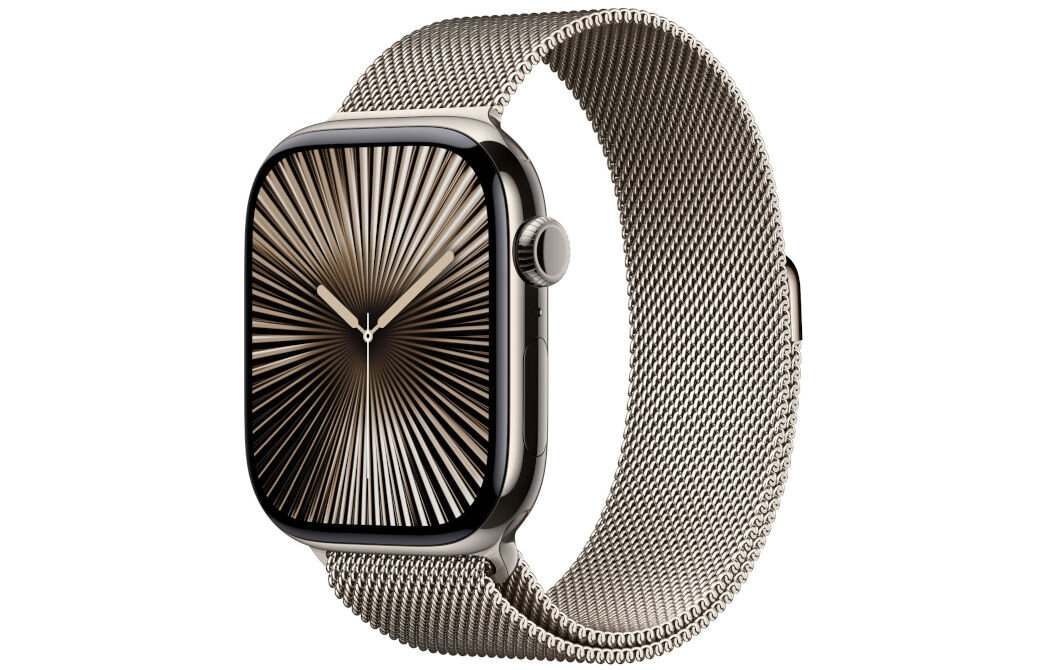 Bransoleta do Apple Watch (44/45/46/49mm) S/M Naturalny Zawsze modna klasyka