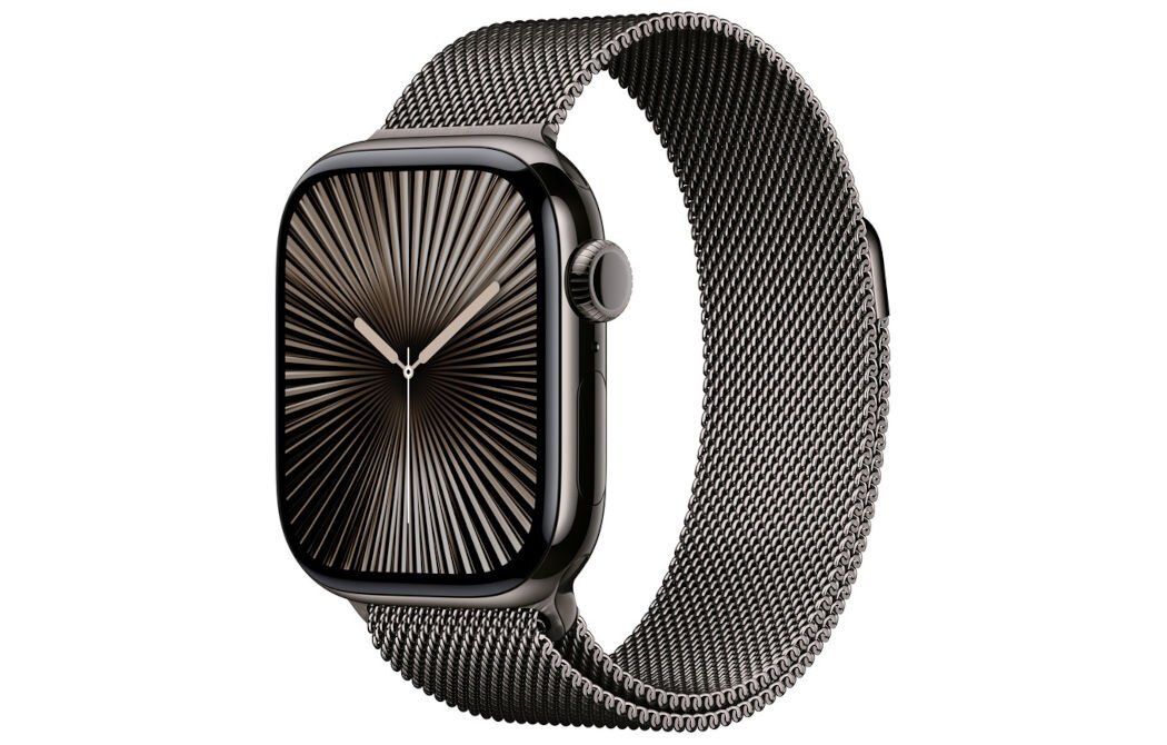 Pasek do Apple Watch (44/45/46/49mm) S/M Łupek Zawsze modna klasyka