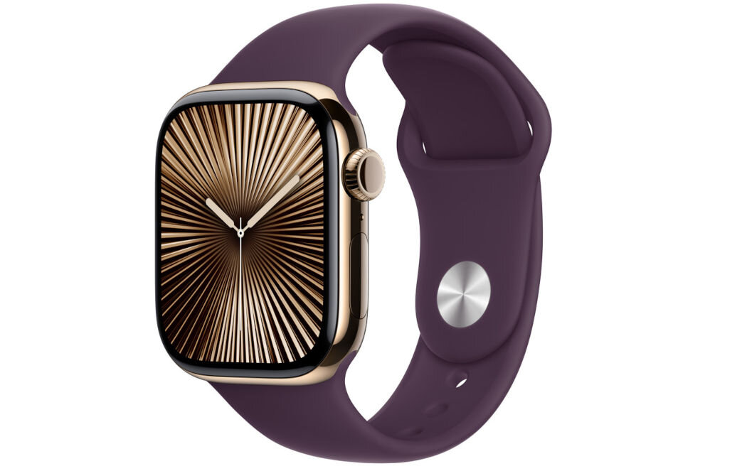 Pasek do Apple Watch (38/40/41/42mm) S/M Dojrzała śliwka