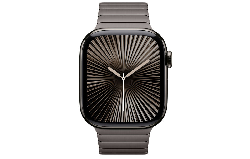 Bransoleta panelowa do Apple Watch (38/40/41/42mm) Łupek oryginalny wygląd komfort noszenia stal nierdzewna 316L ponad 100 starannie zaprojektowanych elementów