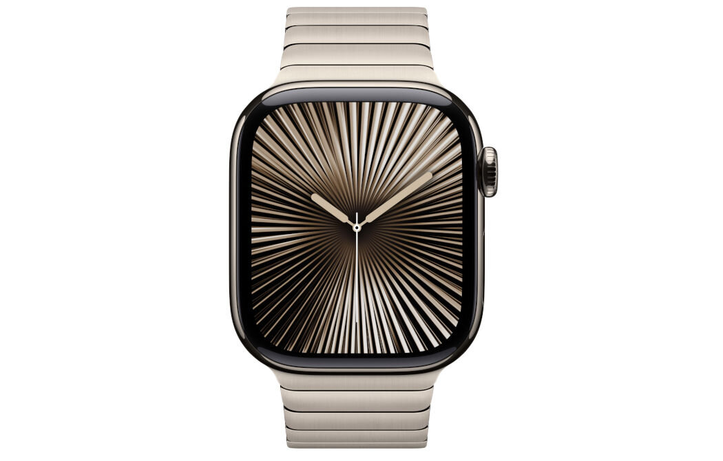 Bransoleta panelowa do Apple Watch (38/40/41/42mm) Naturalny oryginalny wygląd komfort noszenia stal nierdzewna 316L ponad 100 starannie zaprojektowanych elementów