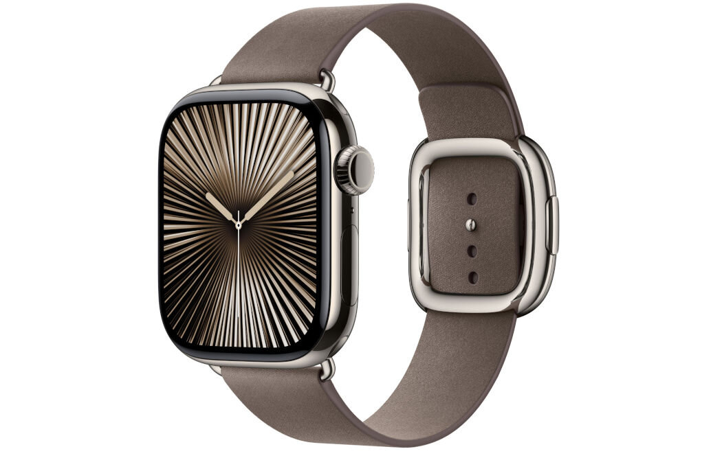 Pasek do Apple Watch (38/40/41/42mm) L Szarobrązowy