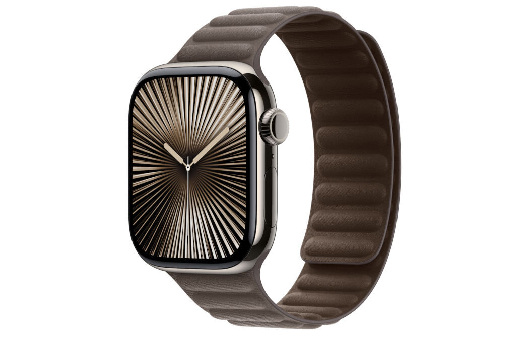 Pasek do Apple Watch (44/45/46/49mm) M/L Szaro-brązowy
