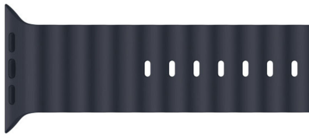 Przedłużka APPLE do paska Ocean (42/44/45/49mm) Granatowy stworzona z elastomeru 50 mm