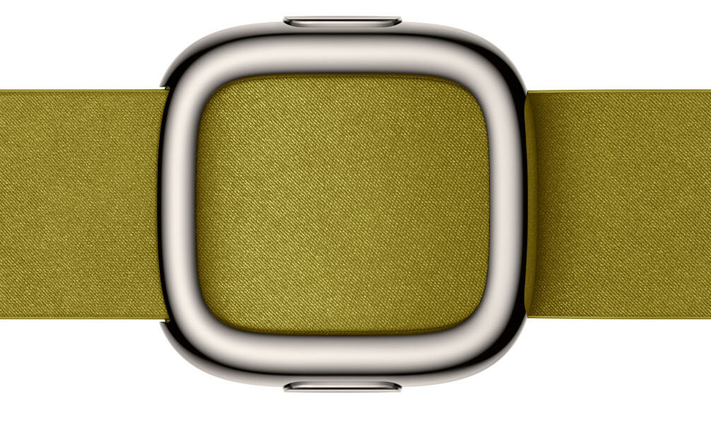 Pasek do Apple Watch (38/40/41/42mm) L Chartreuse precyzyjne wykonanie wyjątkowa funkcjonalność dodatkowa warstwa Vectranu