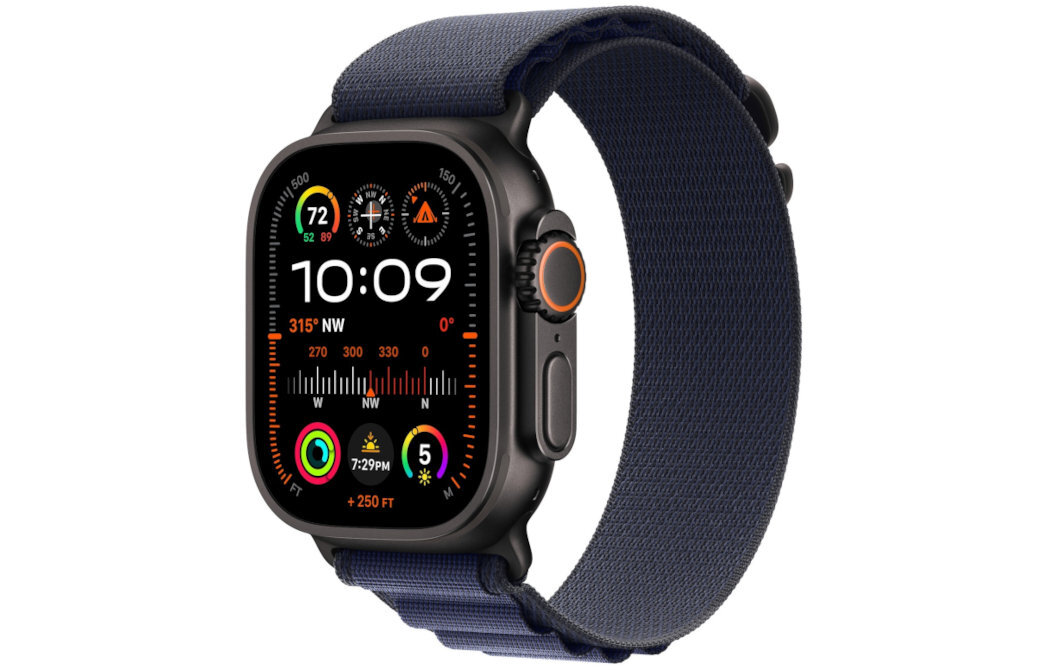 Pasek do Apple Watch (44//45/46/49mm) L Beżowy (Tytan naturalny) bezpieczny i odporny